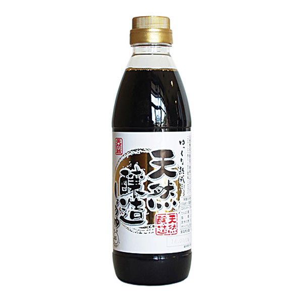 天然醸造しょうゆ500ml