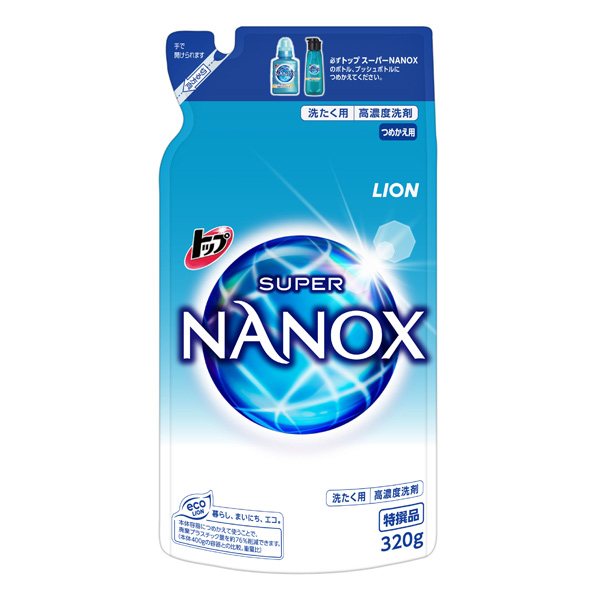 トップ スーパーNANOX つめかえ用320g 特選品