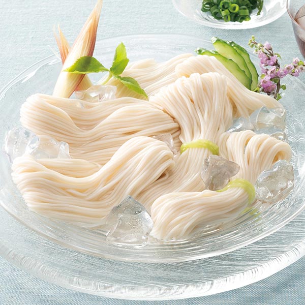 金の献呈 御そうめん5束（名刺ホルダー付き）