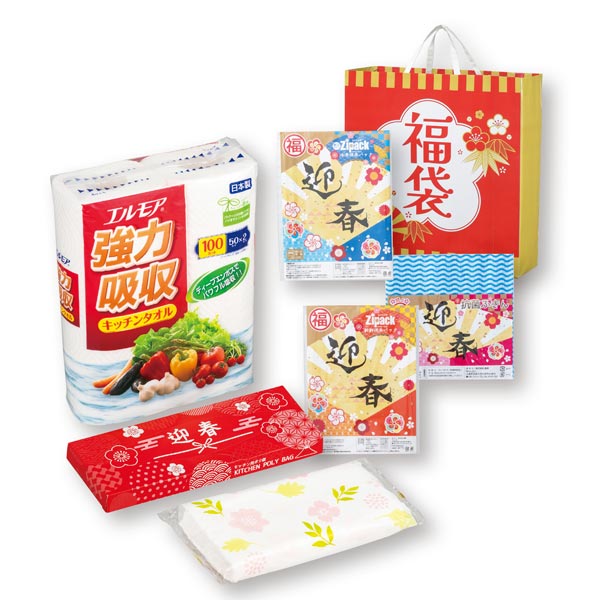 祝いの松竹梅福袋6点セット