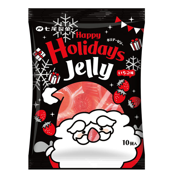 クリスマス ホリデーゼリーいちご味10個