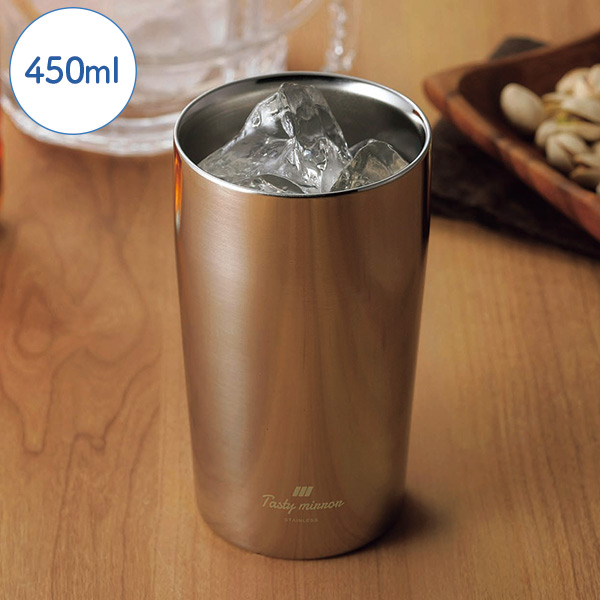 テイスティミラー 真空二重タンブラー450ml