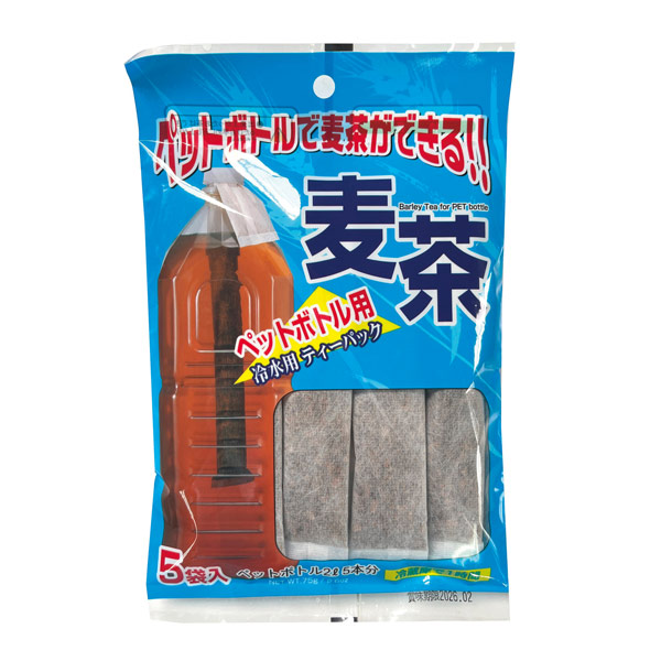 ペットボトルで麦茶ができる！ 麦茶ティーパック