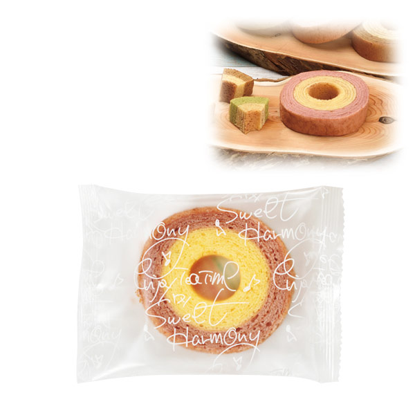 2層バウムクーヘン ストロベリー&ミルク