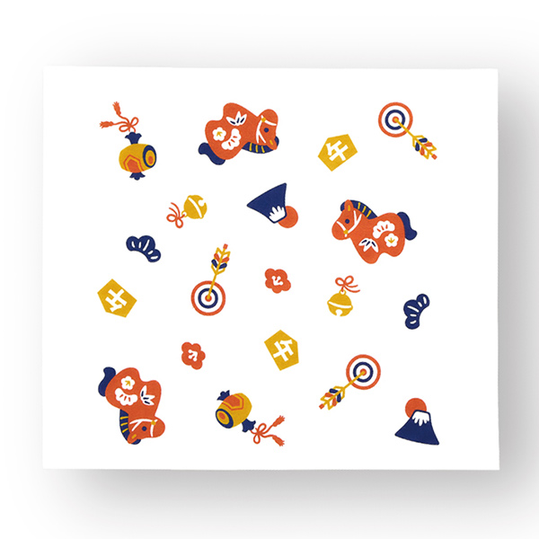 干支ふきん(賀春午飾り)