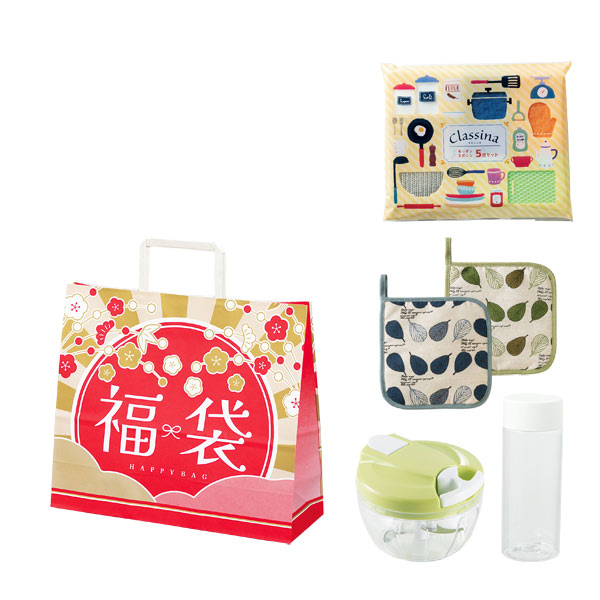 お得な福袋 キッチンアイテム4点セット