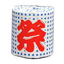 夏柄トイレットロール 豆絞り