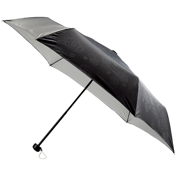 ノワールローズ　晴雨兼用折りたたみ傘