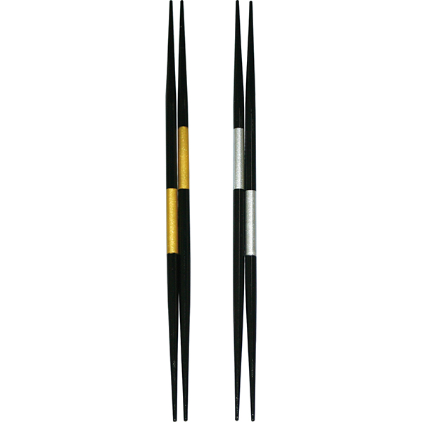 利休取箸 市松 27cm