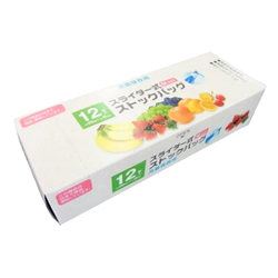 スライダー式ストックバッグ12P
