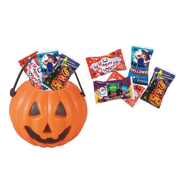 ハロウィンポット（キャンディ5粒入）