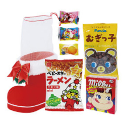 取扱終了 お菓子サンタブーツ L 963 商品詳細 ノベルティ 販促品 各種記念品の専門店 ギフトイット ノベルティー