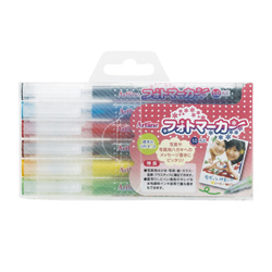 シャチハタ　artline フォトマーカー 標準色6色セット