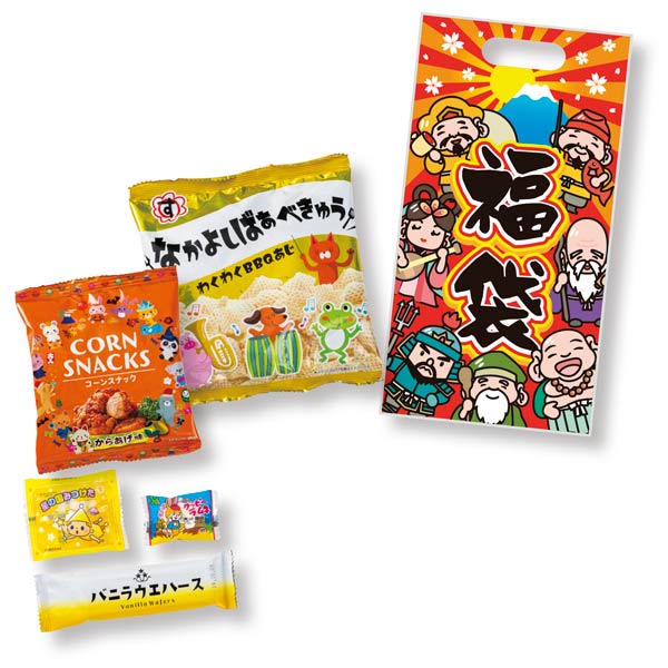 取扱終了｜七福神お菓子福袋5点セット｜97596｜商品詳細｜ノベルティ・販促品・各種記念品の専門店「ギフトイット ノベルティー」